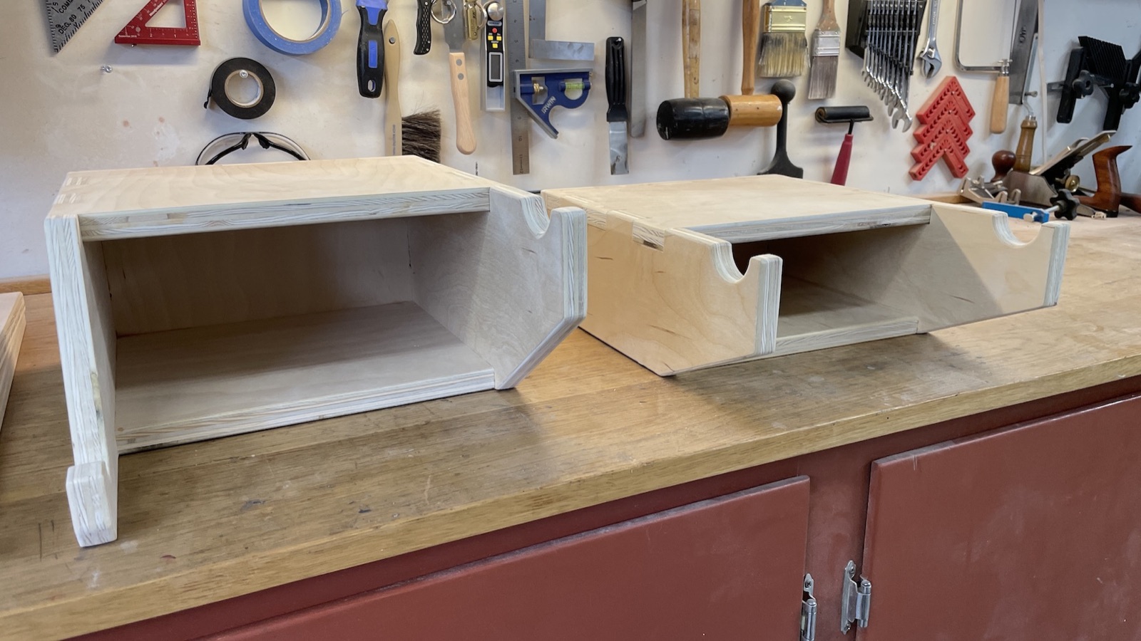 Bike wall shelf